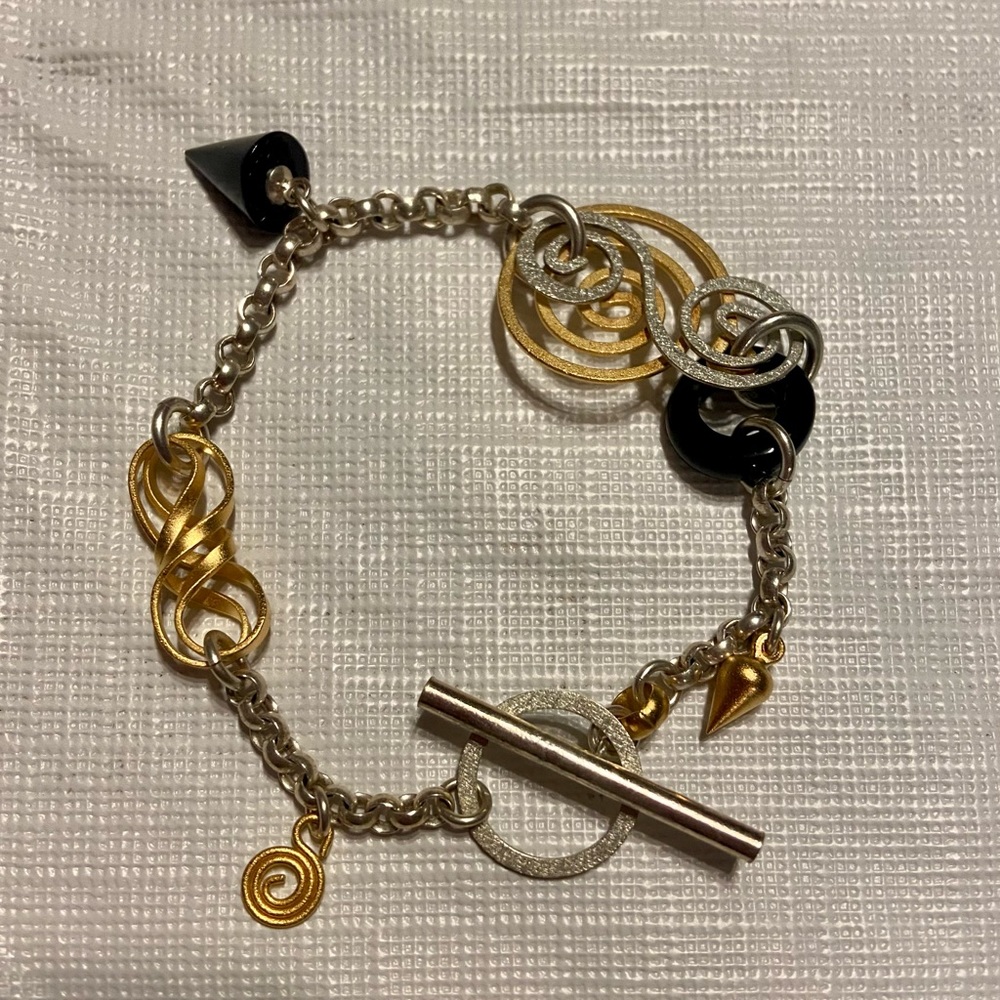 Fun metal bracelet